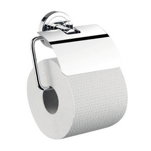 Polo closetrolhouder m.beugel+klep chroom