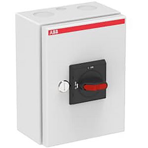 Lastscheider veiligheidssch. EMC 3P staal 15kW 2xM25+M16