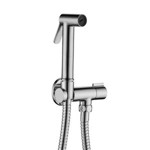 Closetdoucheset / handsproeier TWEET Round chroom met douchehouder/stopkraan