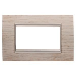 LUX PLAAT-VAN HOUT-4 MODULE-LICHT EIKEN-BINNENFRAME