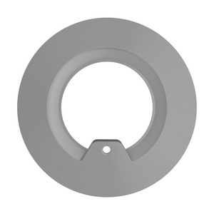 RoundTech rond inbouwraam zilver