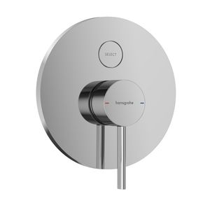 Zesis S 1-hendel afbouwdeel inbouwbadmengkraan voor 2 functies chroom