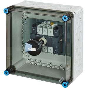 Lastschakelaark. 100A 3 P. BM2 300x300mm +PE/Nul klem