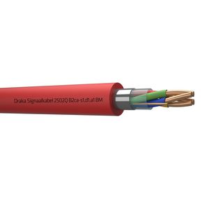 Haspel a 500m. signaal kabel afg B2ca rd# 1x4x0,8mm 2502Q BM