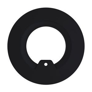 RoundTech rond inbouwraam zwart