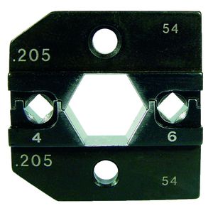 Krimpinzet voor solarcontacten Hubert & Suhner 4+6mm²