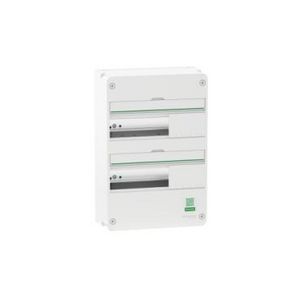 kast 2x13M incl montageplaat+ Resi9 CX