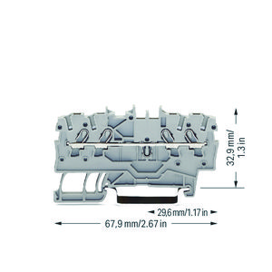 4-draads rijg 1mm² voor Ex e II- VVE=100
