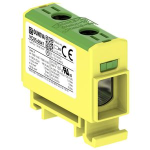 Aansluitklem OTL groen/geel 15-50mm² 1xAl/Cu