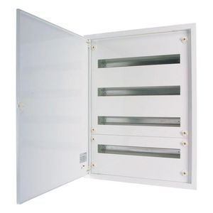 Wandverdeler BF C IP30 wit inbouw 4 rijen 132TE