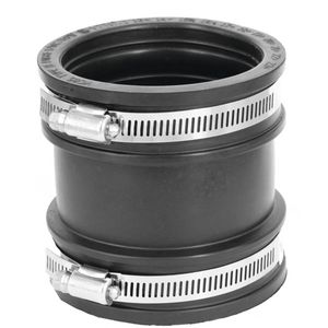 Flexibele koppeling EPDM ø125-135mm voor connectie AS-AS+