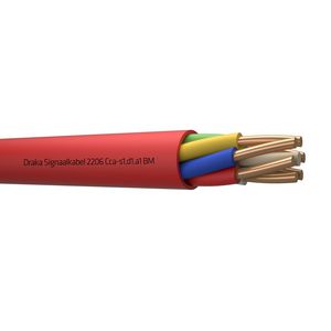 Haspel a 500m. signaal kabel Cca rd# 6x0,8mm 2206 BM