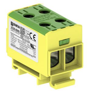 Aansluitklem OTL groen/geel 15-50mm² 2xAl/Cu