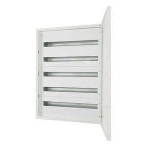 Wandverdeler BF C IP30 wit inbouw 5 rijen 165TE