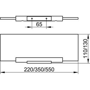 Plan planchetconsole chroom