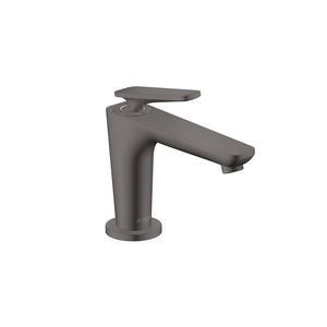 1-hendel fonteinmengkraan 90 Coolstart + PushOpen afvoerplug brushed black chroom Citterio-C