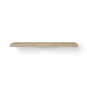 Wooden Base Shelf 160cm oud grs onderbl ophanging gebor RVS
