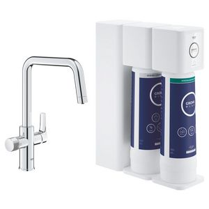 Blue pure eurosmart keukenkraan starterkit met omgekeerde osmose mineralisatie filter (prof)