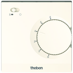 Elektronische thermostaat, met schakelaar O/I en LED