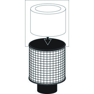 Cartridge tbv luchtfilter XL