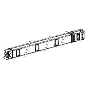 Recht distributie-element 63A 3L+N+PE 3m Wit 6 Canalis KS
