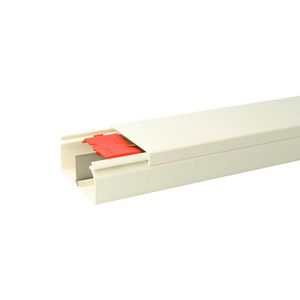 Lengte a 2m. Leidingkanaal KK 90x40 kabelkoker creme VVE=8