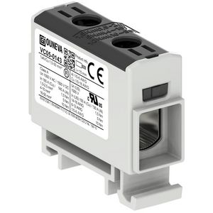 Aansluitklem OTL zwart 15-50mm² 1xAl/Cu