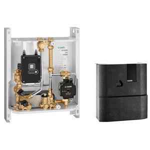 Distributie-unit lage temp. CV+SWW 40kW + Alpha2 L pomp