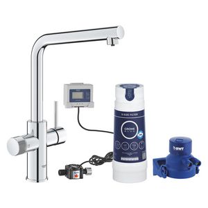 Blue pure minta keukenkraan starterkit met S-size filter (prof)