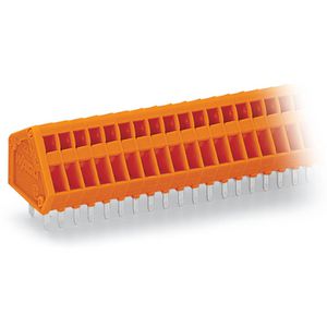 Printklem 0,5mm² raster 2,54mm oranje 233-402 VVE=100