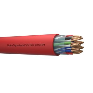 Haspel a 500m. signaal kabel B2ca rd# 12x2x0,8mm 3412 BM