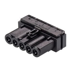 Contrastekker busdeel GST15I5l B1h zwart VVE=100