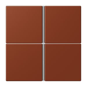 Tastafdekking F40 4-voudig compleet LC4320D KNX
