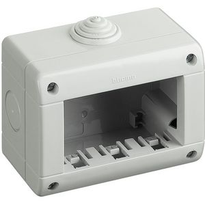 Opbouwdoos Idrobox 40 3 modulen horizontaal