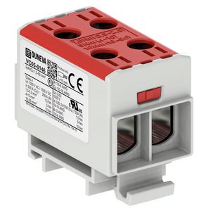 Aansluitklem OTL rood 15-50mm² 2xAl/Cu