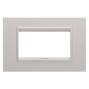 LUX PLATE-IN METAL-4 MODULES-MONOCHROME NATURAL BEIGE