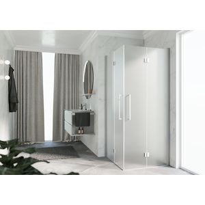 Deel rechts Y22GS hoekinstap 760-780x2000mm matchroom satin