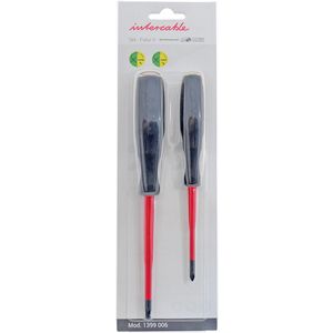 Schroevendraaier set comb Pozidriv/SL SL 1kV