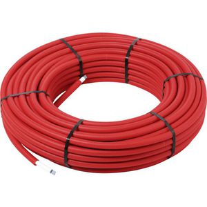 Rol a 75mtr. meerlagenbuis SMARTPRESS 16x2mm met mantel rood 4704.1