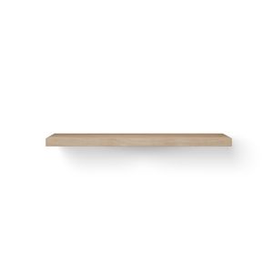 Wooden Base Shelf 140cm oud grs onderbl ophanging gebor RVS
