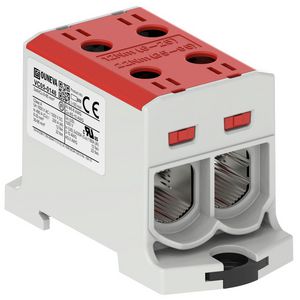 Aansluitklem OTL rood 6-95mm² 2xAl/Cu