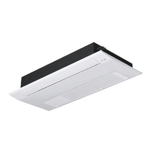 1-weg rooster / paneel 1160x500mm wit (RAL9003) glanzend tbv cassettemodel