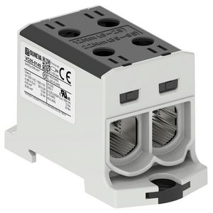 Aansluitklem OTL zwart 6-95mm² 2xAl/Cu