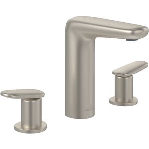 Driegats wastafelkraan Antao Brushed Nickel Matt