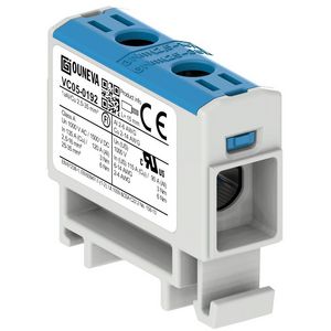 Aansluitklem OTL blauw 25-35mm² 1xAl/Cu