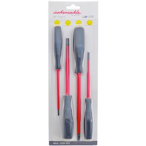 Schroevendraaier set sleuf SLIM VDE 1000V