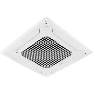 4-weg rooster / paneel 620x620mm wit (RAL9003) tbv cassettemodel