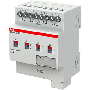 Schakelaktor standaard KNX 4-voudig 16A 230V AC
