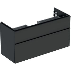 iCon wastafelonderkast 2x la 120cm lava mat / greep lava mat