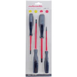 Schroevendraaier set kruis+sleuf SLIM VDE 1000V